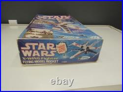 Star Wars Estes Giant Maxi Brute X-Wing Fighter Rocket Flying Model Kit vintage