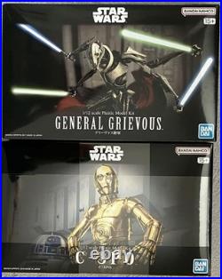 Star Wars General Grievous C-3PO Model Kit Unopened Collectible Set