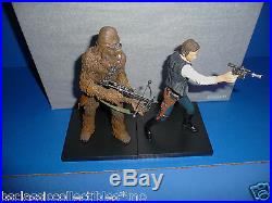 Star Wars Han Solo & Chewbacca Figures ARTFX+ Kotobukiya 1/10 Scale Model Kit