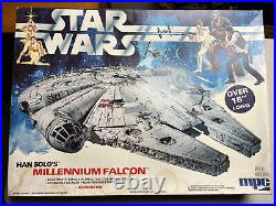 Star Wars Han's Solo's Millennium Falcon MPC No Scale Plastic Model Kit