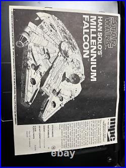 Star Wars Han's Solo's Millennium Falcon MPC No Scale Plastic Model Kit