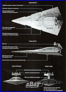 Star Wars Imperial Star Destroyer 1/2700 scale plastic model by Zvezda WITHNO BO