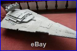 Star Wars Imperial Star Destroyer 2 foot long Zvezda built up model kit