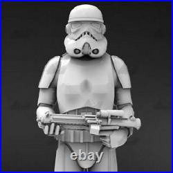 Star Wars Imperial Stormtrooper Unpainted Figure Model GK Blank Kit 30cm Stock
