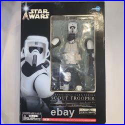 Star Wars Kotobukiya Scout Trooper 1/7 Scale Soft Vinyl Model Kit ArtFX