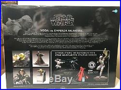 Star Wars Kotobukiya Yoda Vs The Emperor 1/7 Scale Statue PVC Artfx Model Kit