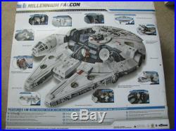 Star Wars Legacy Collection Millennium Falcon 2008 2.5+ FEET Long Tested withBox