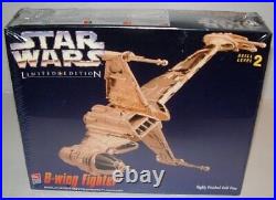 Star Wars Limited Edition Gold Tone B-wing Fighter Model Kit