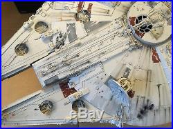 Star Wars MILLENNIUM FALCON 1/72 Perfect Grade Built Model