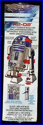 Star Wars MPC Authentic R2-D2 Vintage 1977 Model Kit 1-1912 New (ARTOO-DETOO)