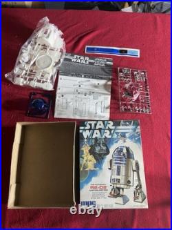 Star Wars MPC Authentic R2-D2 Vintage 1977 Plastic Model Kit 1-1912 Unassembled