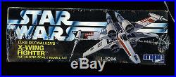 Star Wars MPC Authentic X-Wing Fighter Vintage 1977 Model Kit 1-1914 New Luke