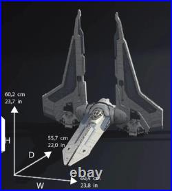 Star Wars Mandalorean Gauntlet Fighter 1/72 Model Kit Huge 3d Model Over 24