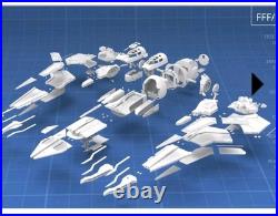 Star Wars Mandalorean Gauntlet Fighter 1/72 Model Kit Huge 3d Model Over 24