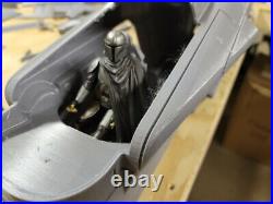 Star Wars Mandalorian Razor Crest 1/10 Model For 6 Black Series figures
