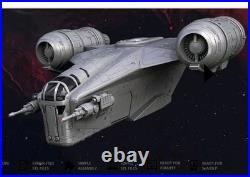 Star Wars Mandalorian Razor Crest 26 Model Kit W Base 1/32 Full Interior 3d Mod