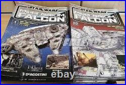 Star Wars Millennium Falcon 1/43 Scale 32 Unassembled Model Kit Set Deagostini