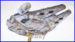 Star Wars Millennium Falcon Bandai 1/144 Model Professionally Built Light Up