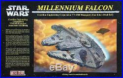 Star Wars Millennium Falcon Japanese Collectible 1/72-Scale Model Kit NA