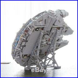 Star Wars Millennium Falcon + Stand Legoed Blocks Educational Toys Model Kit