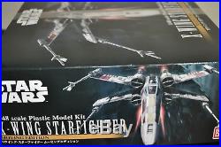 Star Wars Model Kit X-Wing Starfighter 1/48 Moving Edition Bandai Japan