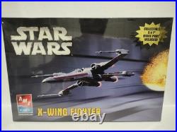 Star Wars Models Speeder X Wing Vader's Tie Fighter & Falcon Factory Sealed