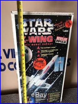 Star Wars NEW NCR/Estes #3540 X-Wing Fighter NIB! Hi Impulse Flying Model Rocket