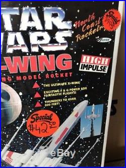 Star Wars NEW NCR/Estes #3540 X-Wing Fighter NIB! Hi Impulse Flying Model Rocket