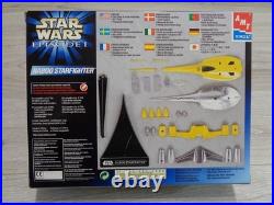 Star Wars Naboo Starfighter 1/48 AMT ERTL Diecast Metal Model Kit 1999 New