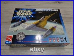 Star Wars Naboo Starfighter 1/48 AMT ERTL Diecast Metal Model Kit 1999 New