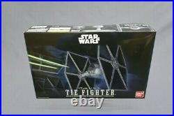 Star Wars Plastic model kit Tie Fighter 1/72 Bandai NEW