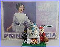 Star Wars Princess Leia 1/6 Scale Soft Vinyl Model Kit Made By Kaiyodo