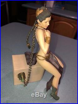 Star Wars Princess Leia Jabba's Slave Artfx Kotobukiya 1/7 Scale Model Kit Nib