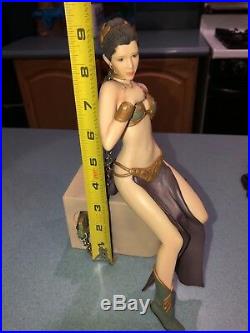 Star Wars Princess Leia Jabba's Slave Artfx Kotobukiya 1/7 Scale Model Kit Nib