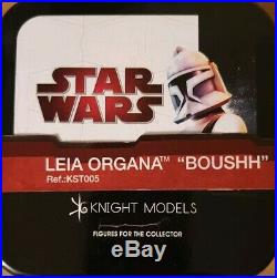 Star Wars Princess Leia in boushh outfit 70mm Knight Models Limited Edition