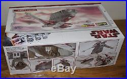 Star Wars Republic Gunship Clone Wars Kit Revell Model Open Box. Sealed bags