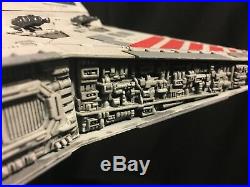 Star Wars Republic Star Destroyer Model Revell FULLY BUILT & PAINTED