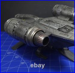 Star Wars Revell 1/72scale The Mandalorian Razor Crest Built & Painted