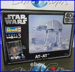 Star Wars Revell maquette 1/53 AT-AT imperial walker model kit + poster