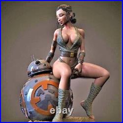 Star Wars Rey Skywalker Model Kit 1/24 Scale Resin Model Unpainted DIY Figure