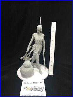 Star Wars Rey The Scavenger- Fan Art Resin Model Kit 1/8 1/6 Scale