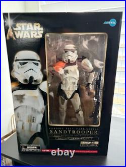 Star Wars Sand Trooper Artfx 1/7 scale snap-fit vinyl model kit 2005 Free Ship