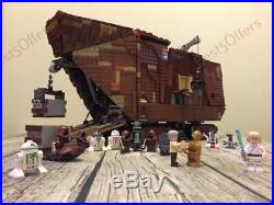 Star Wars Sandcrawler Model Building Blocks Kit 3346 pcs Toy With Minifigures