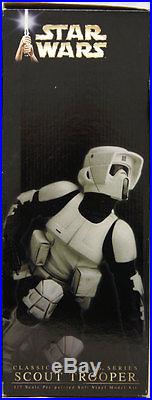 Star Wars Scout Trooper 1/7 Scale Soft Vinyl Model Kit ArtFX 2005 NIB Kotobukiya