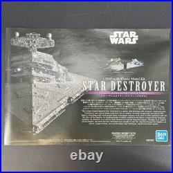 Star Wars Star Destroyer Lighting Model 1/5000 Scale Plastic Model Kit BANDAI