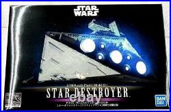 Star Wars Star Destroyer Lighting Model 1st LImited 1/5000 plastic model BANDAI