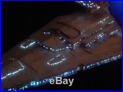 Star Wars Star Destroyer fiber optic model with lights