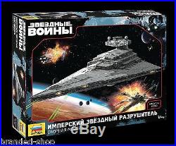 Star Wars Star Destroyer plastic model kit by Zvezda -NEW-