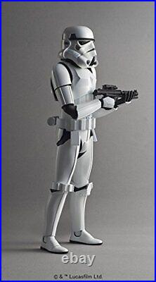 Star Wars Stormtrooper 1/6 scale plastic model kit Japan Bandai q84#