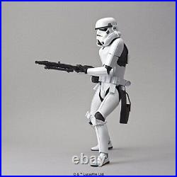 Star Wars Stormtrooper 1/6 scale plastic model kit Japan Bandai q84#